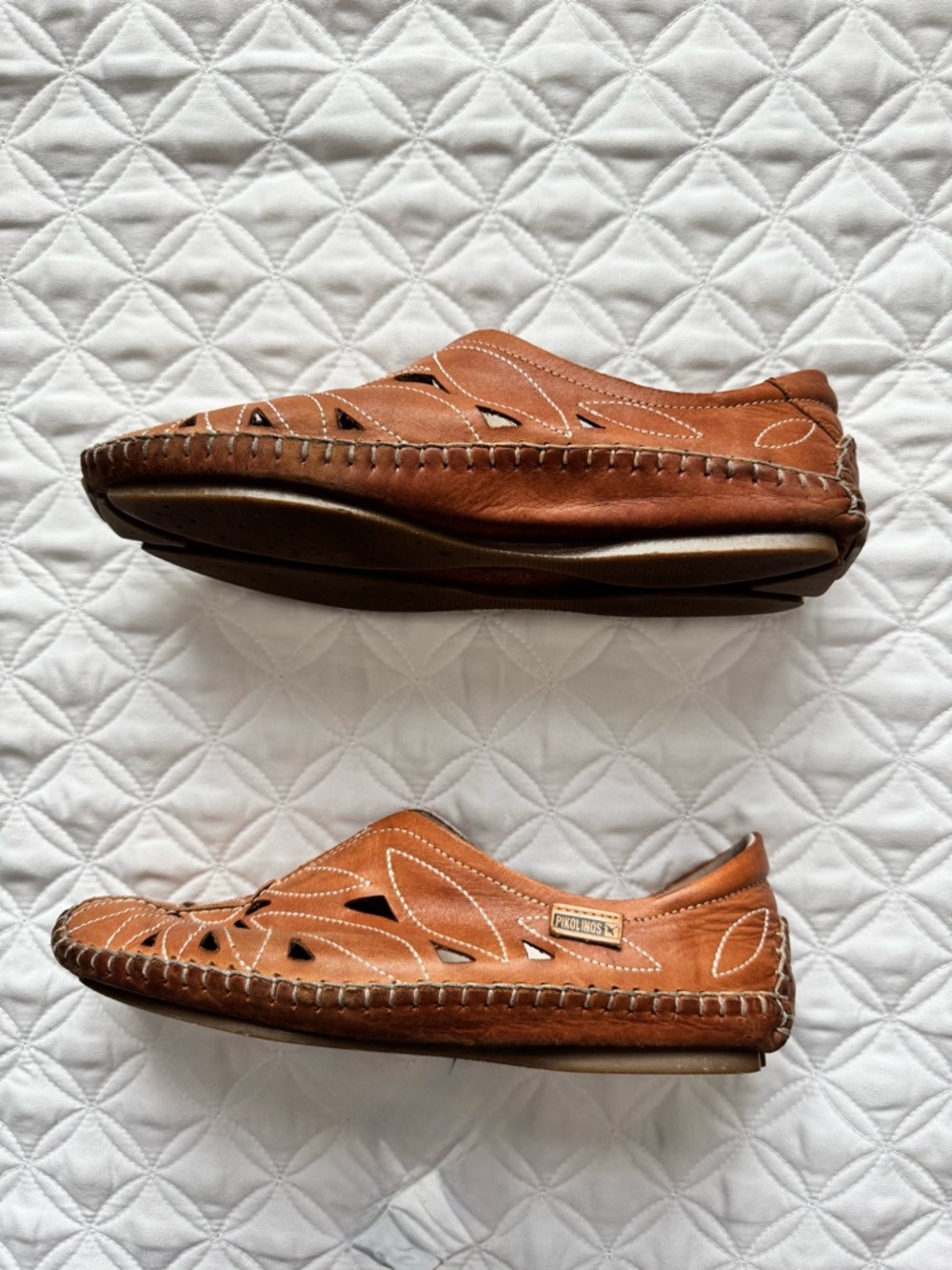 PIKOLINOS Jerez Slip-on Leather Moccasins Flats Size EU 37, US 6.5-7 - Picture 5 of 16